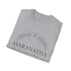 Maranatha the king is coming wreath