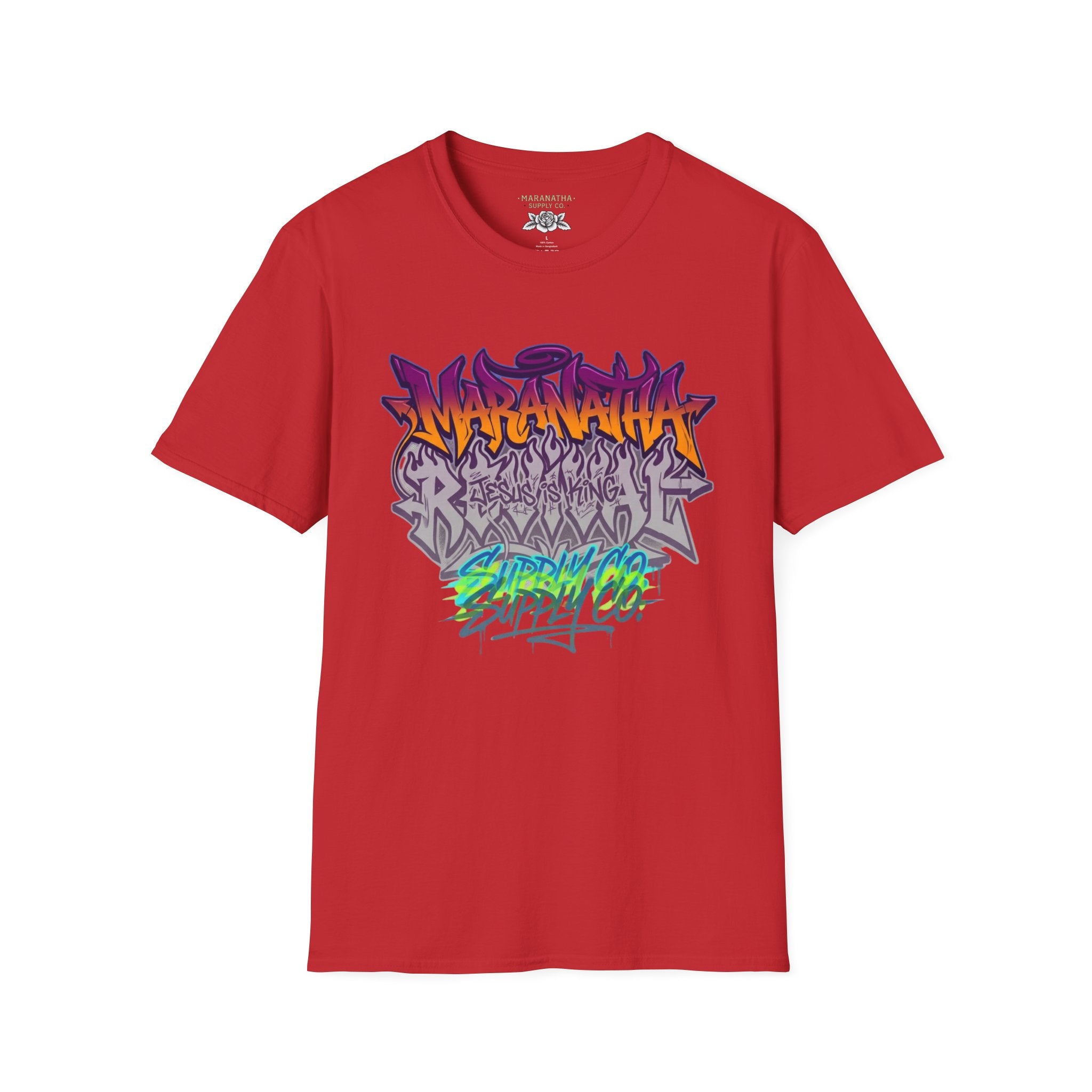 Maranatha revival graffiti multicolor