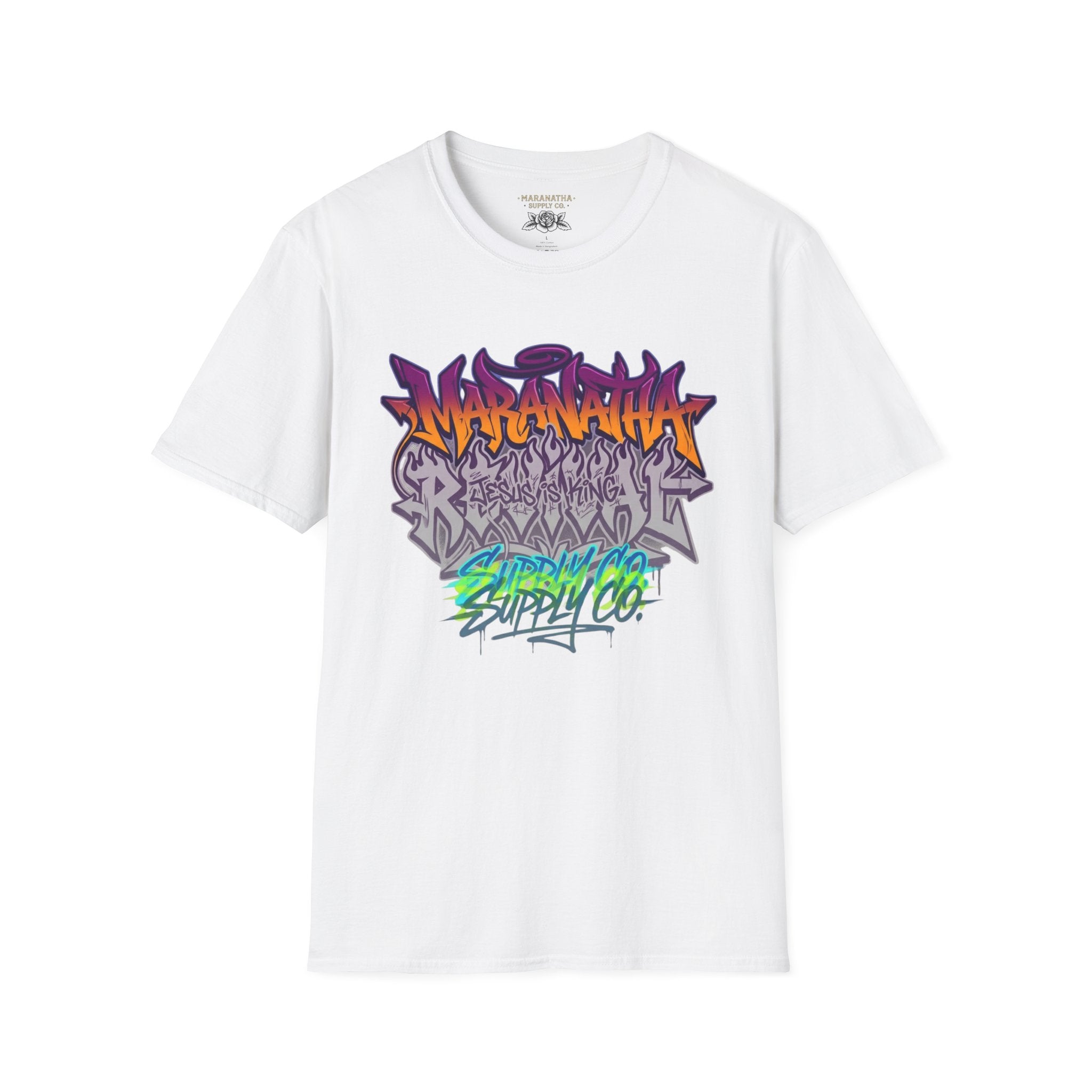 Maranatha revival graffiti multicolor