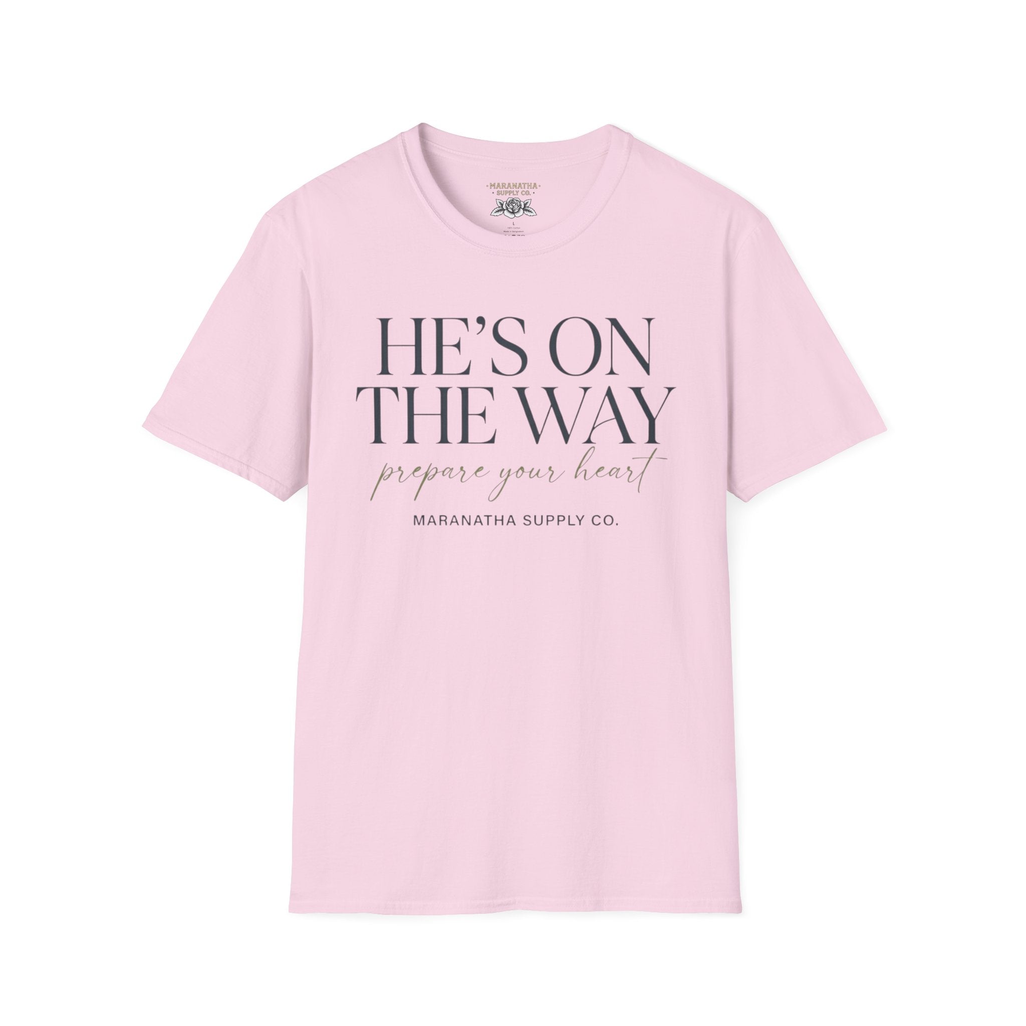 He's on the way-Prepare your heart