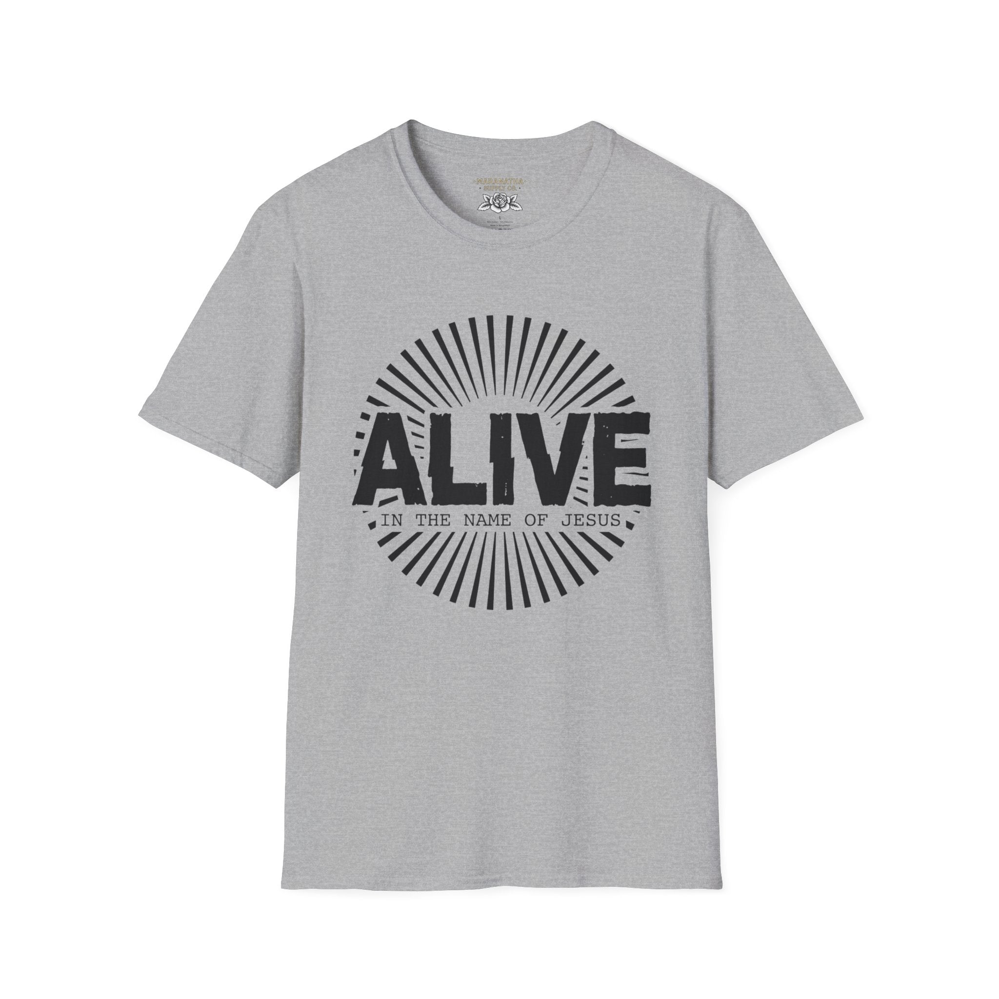 Alive in the name of Jesus