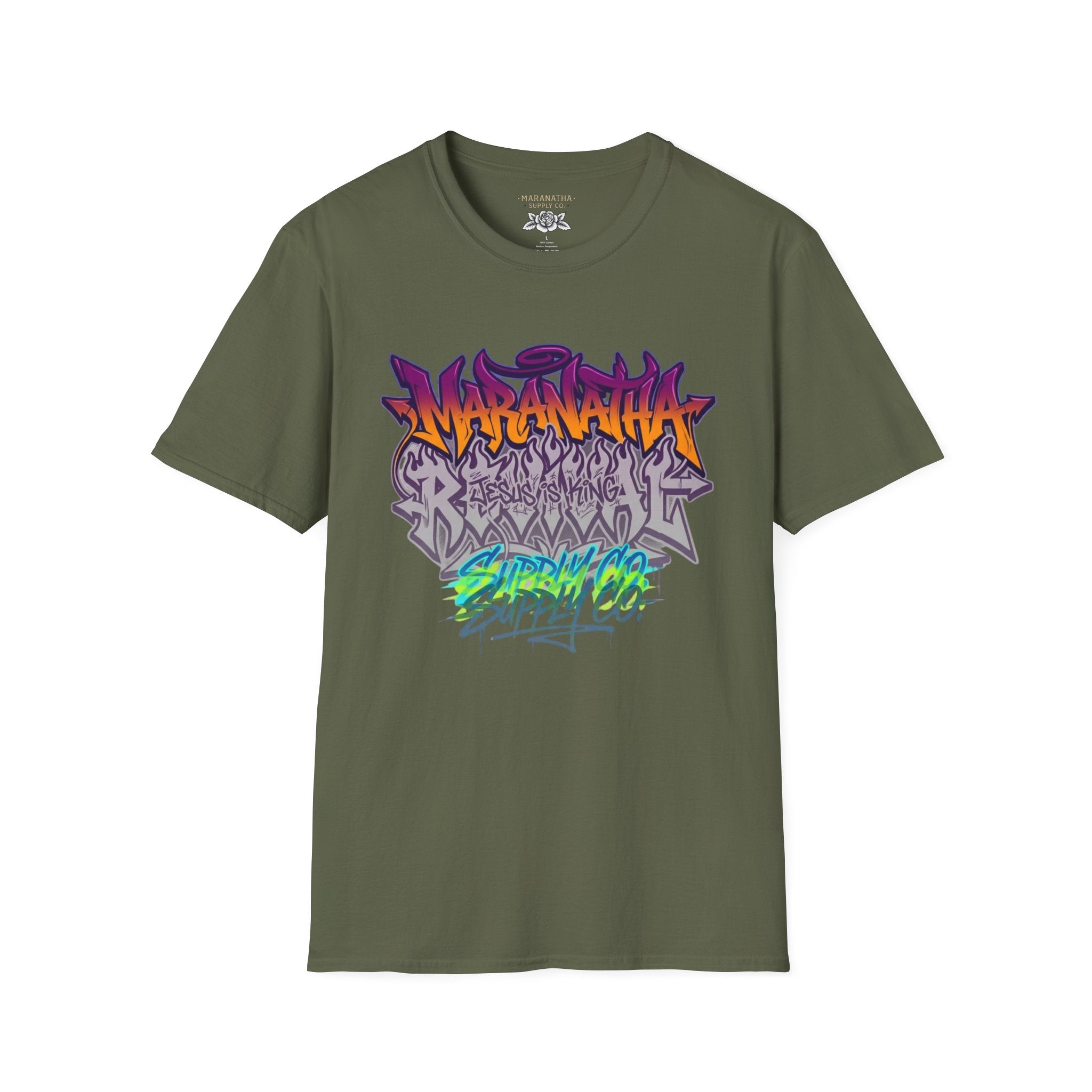 Maranatha revival graffiti multicolor