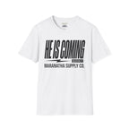He is coming quickly