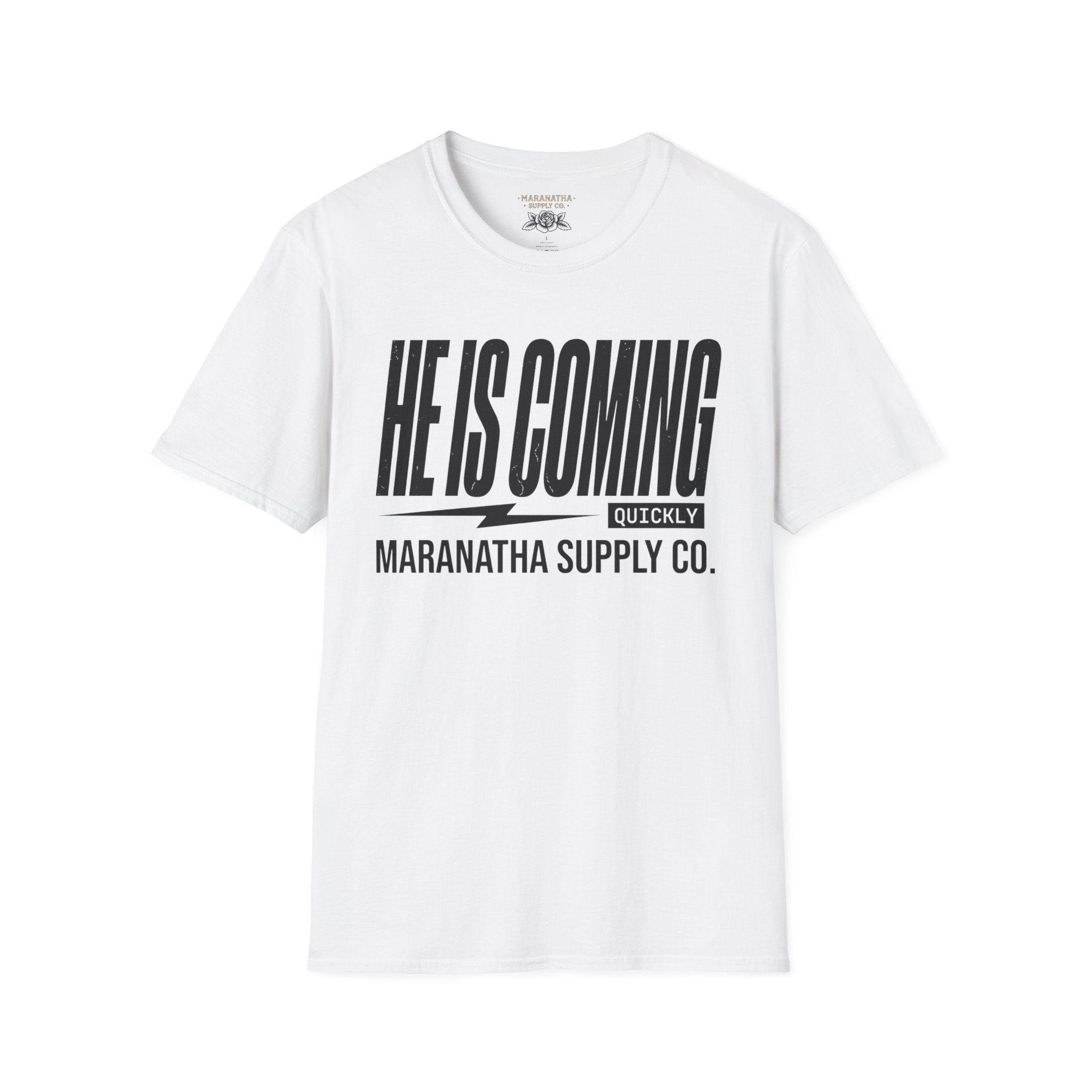 He is coming quickly
