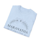Maranatha the king is coming wreath
