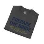 prepare the bride spray paint