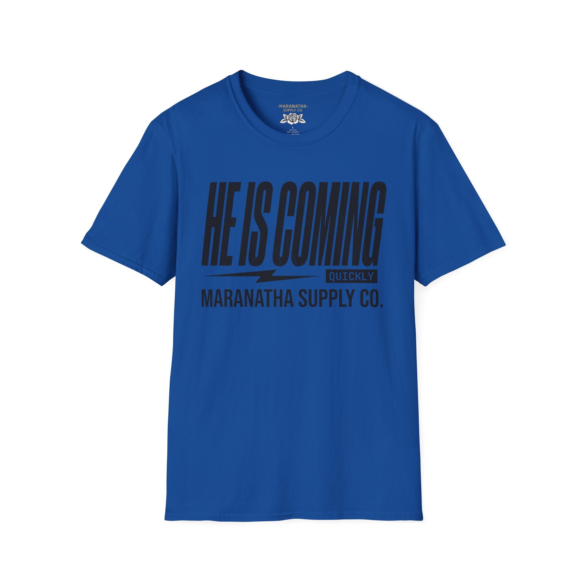 He is coming quickly