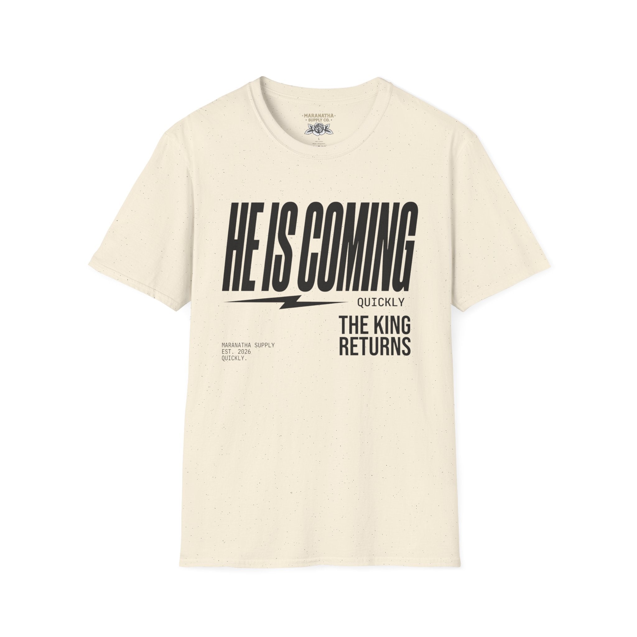 He is coming quickly The King returns
