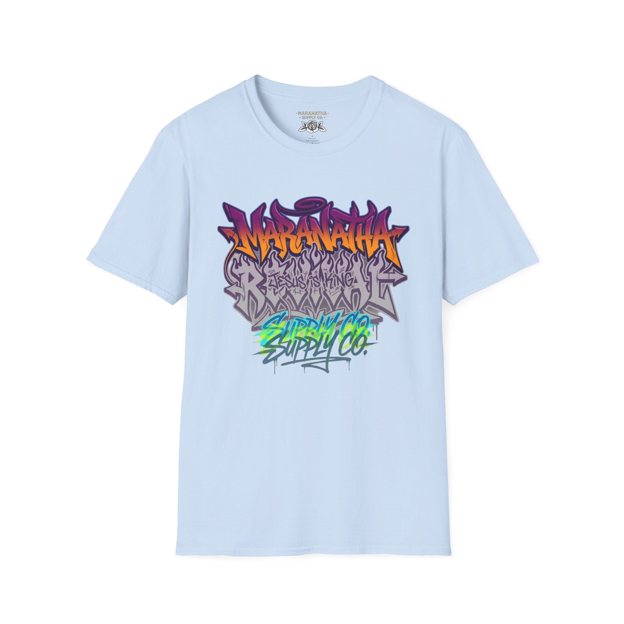 Maranatha revival graffiti multicolor