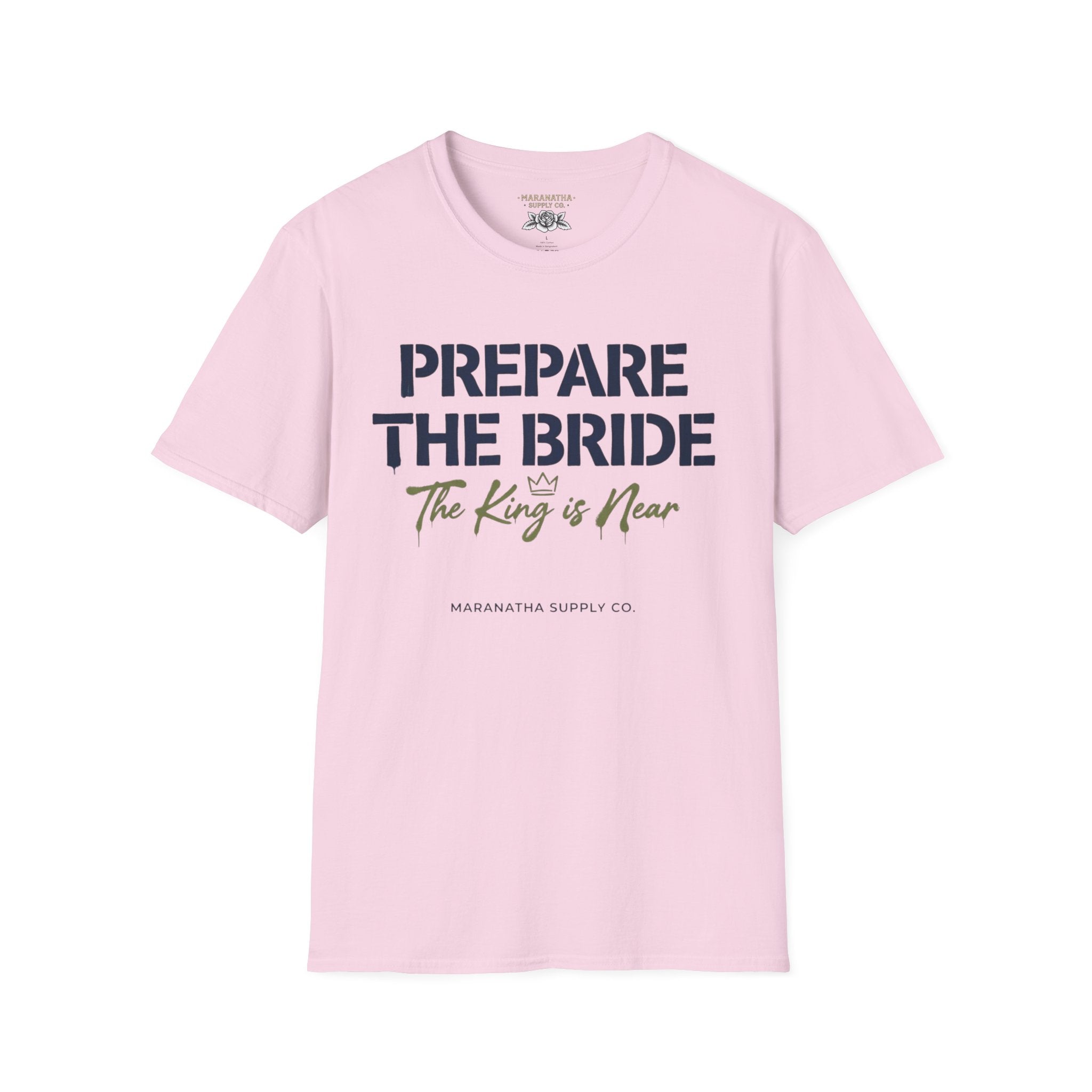 prepare the bride spray paint