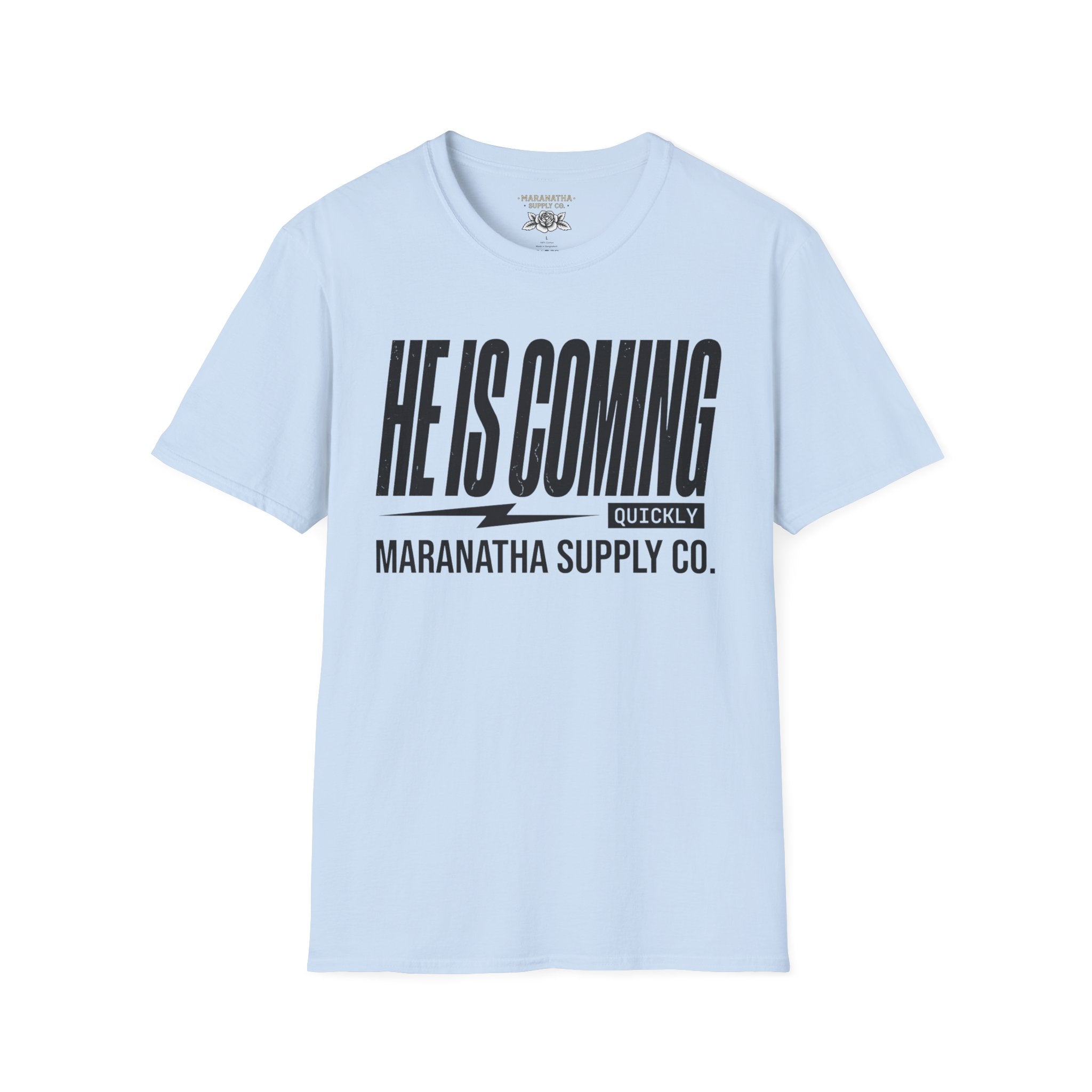 He is coming quickly