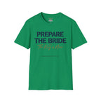 prepare the bride spray paint
