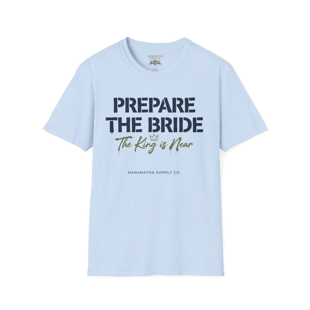 prepare the bride spray paint