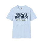 prepare the bride spray paint
