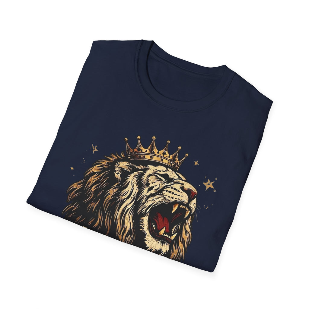 The King Is Coming Lion T-Shirt — Roaring Crown Graphic Tee