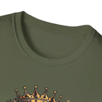 The King Is Coming Lion T-Shirt — Roaring Crown Graphic Tee