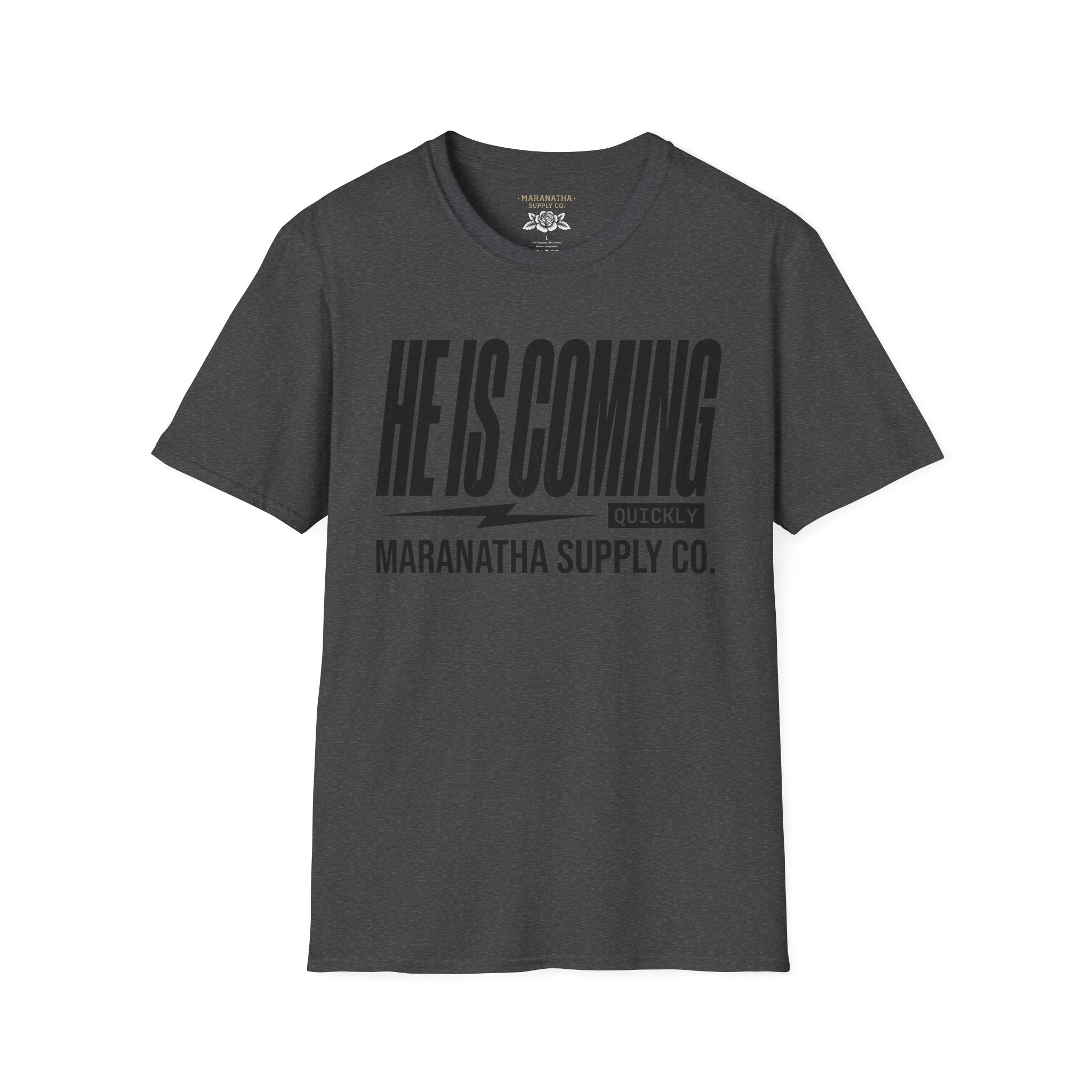 He is coming quickly