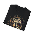 The King Is Coming Lion T-Shirt — Roaring Crown Graphic Tee