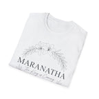 Maranatha the king is coming wreath
