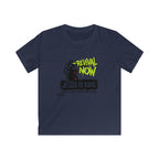 Kids Tee — "Revival Now: Jesus Is King" Graphic Tee for Christian Youth