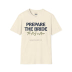 prepare the bride spray paint