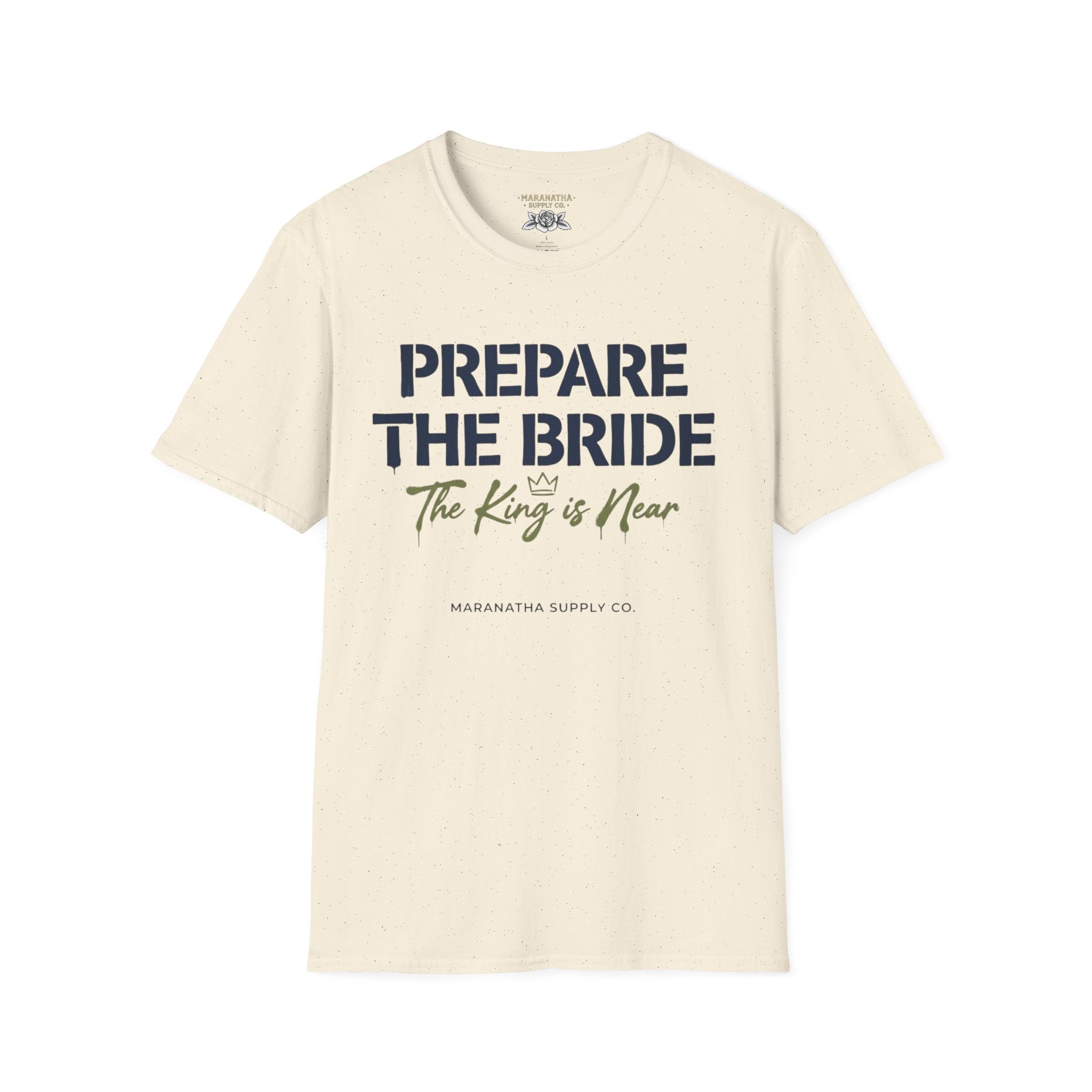 prepare the bride spray paint