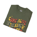 Come alive in the name of Jesus retro