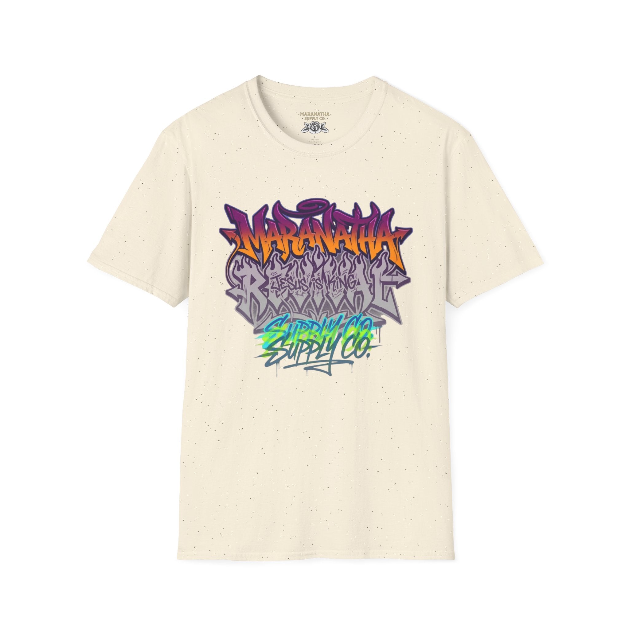 Maranatha revival graffiti multicolor