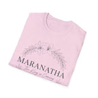 Maranatha the king is coming wreath