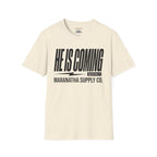 He is coming quickly