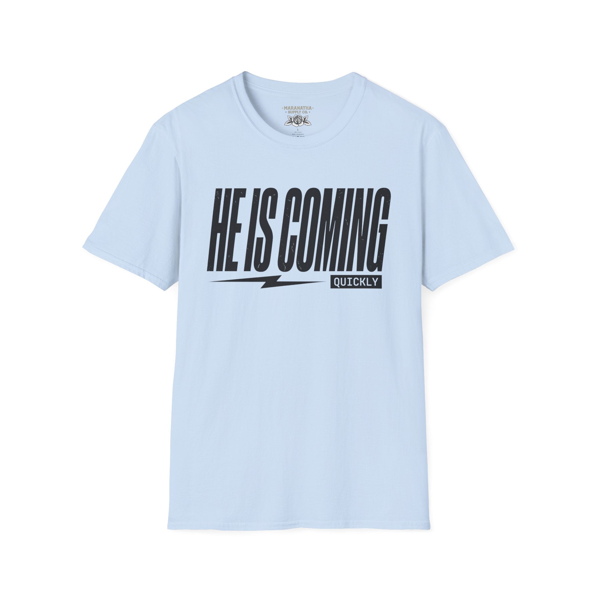 He is coming quickly