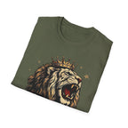 The King Is Coming Lion T-Shirt — Roaring Crown Graphic Tee