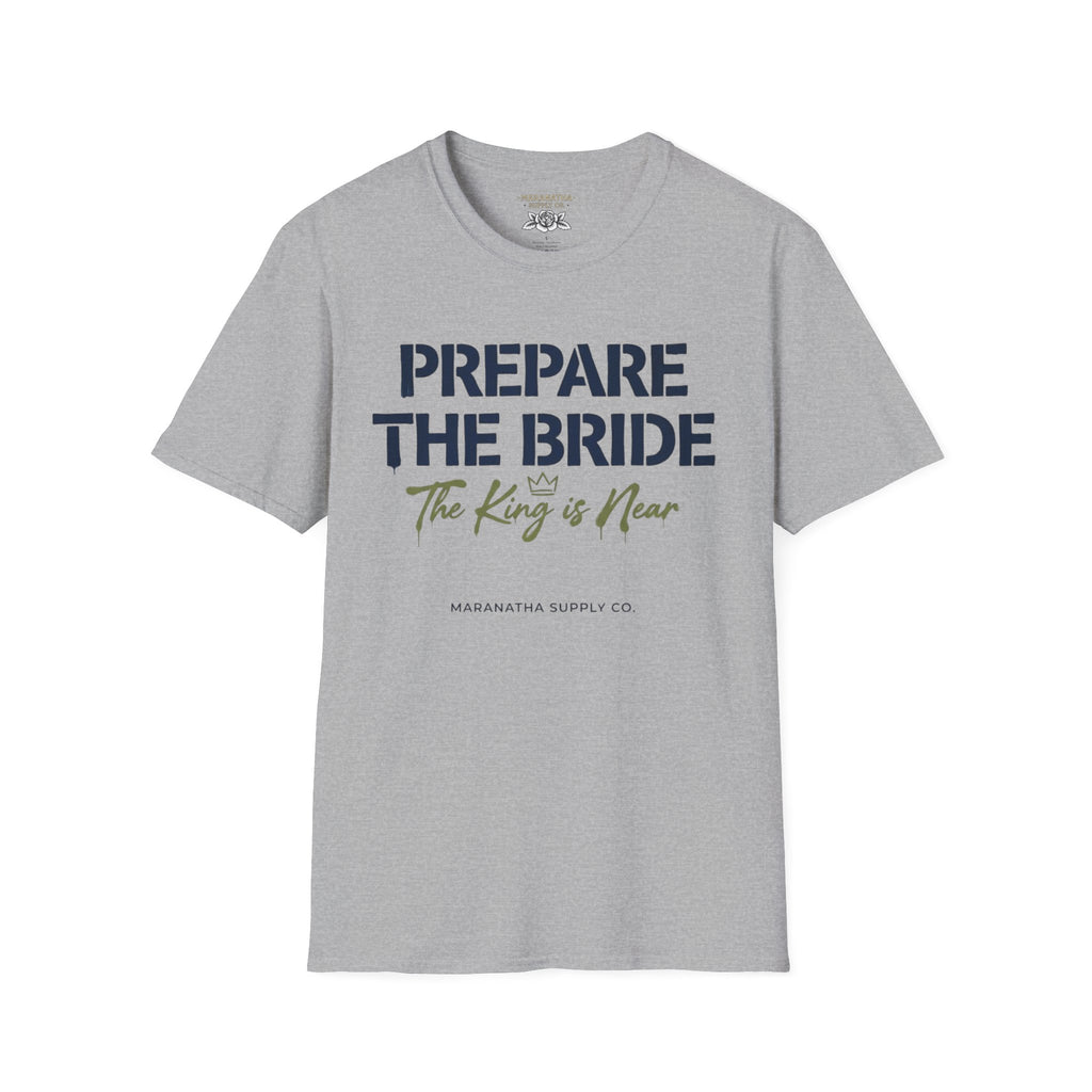 prepare the bride spray paint