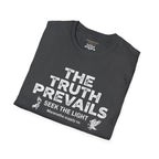 The Truth Prevails Graphic T-Shirt — "Seek The Light" Inspirational Tee