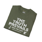 The Truth Prevails Graphic T-Shirt — "Seek The Light" Inspirational Tee