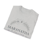 Maranatha the king is coming wreath