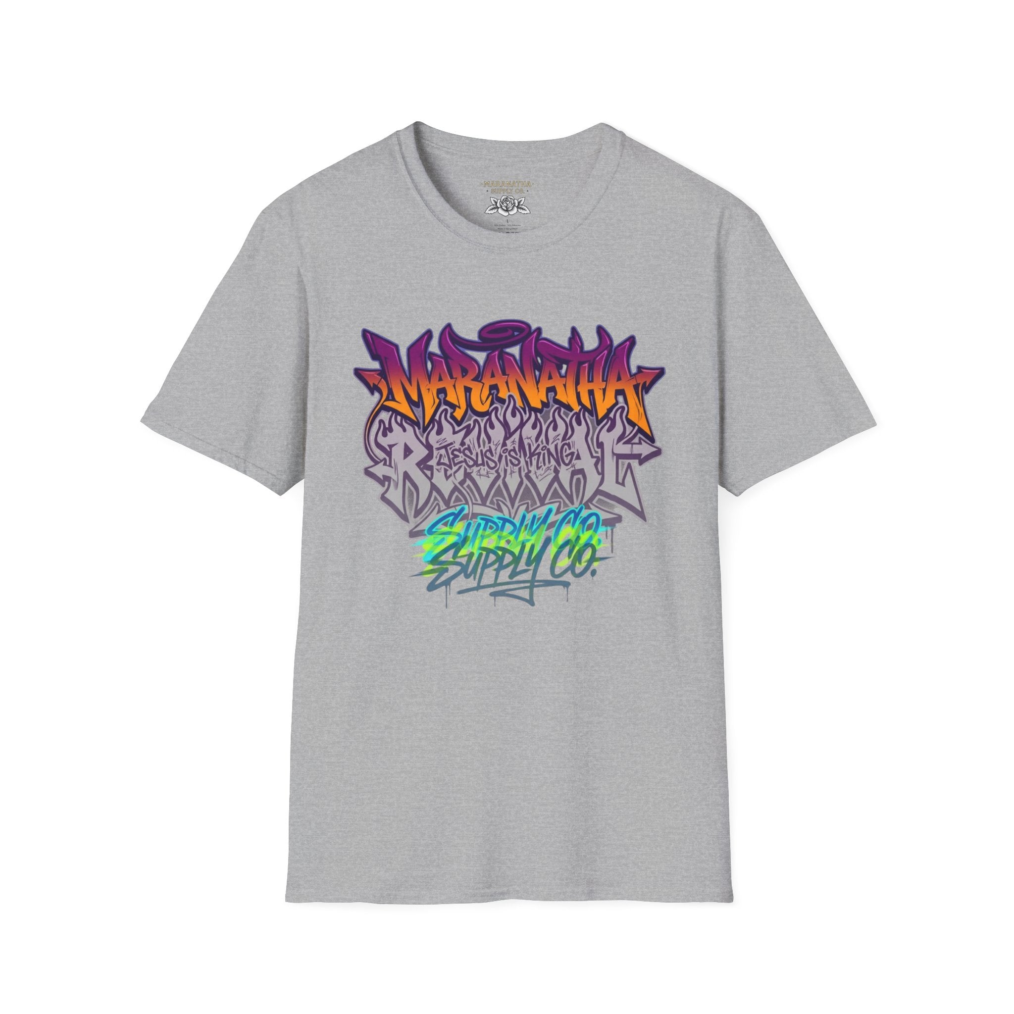 Maranatha revival graffiti multicolor