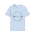 Maranatha the king is coming wreath