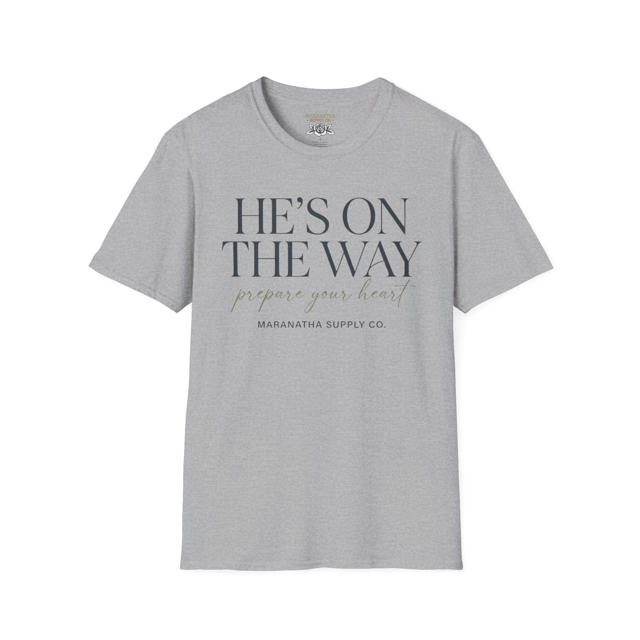 He's on the way-Prepare your heart