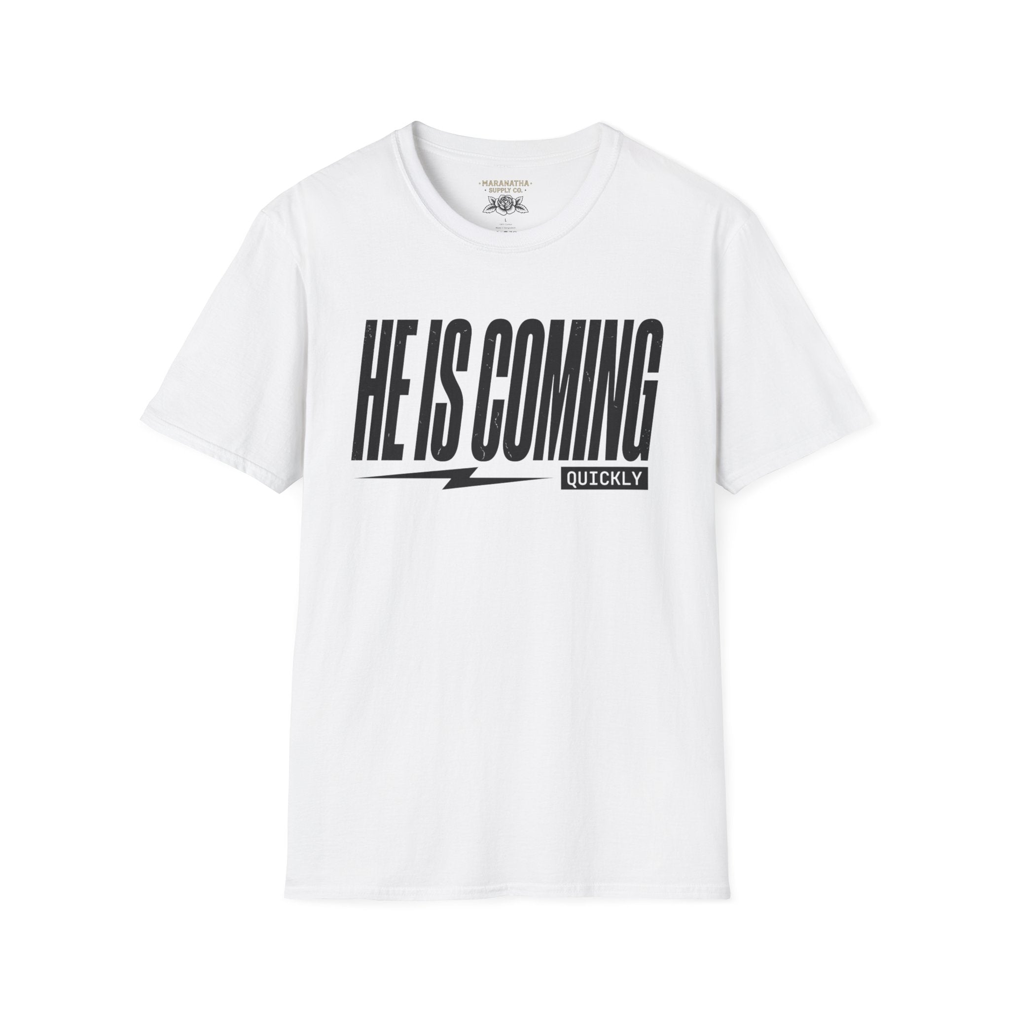 He is coming quickly