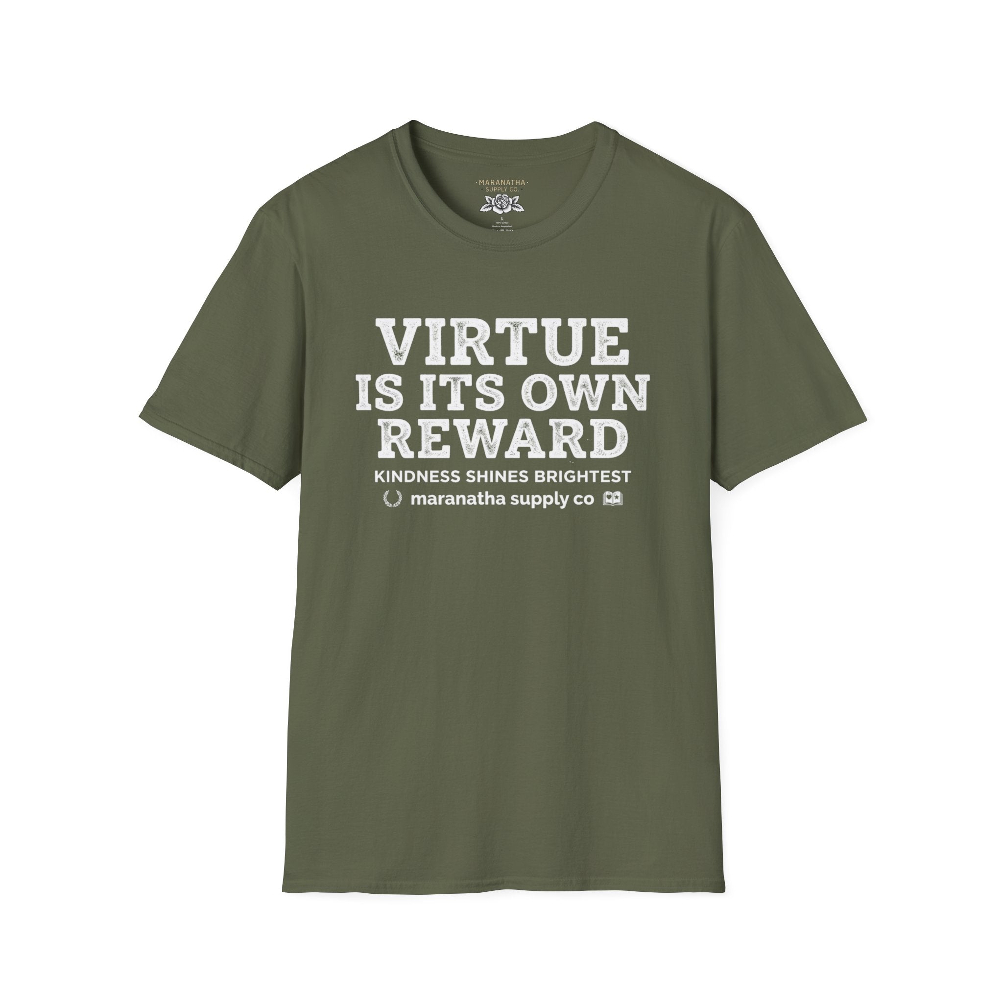 T‑Shirt — "Virtue Is Its Own Reward"
