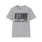 He is coming quickly