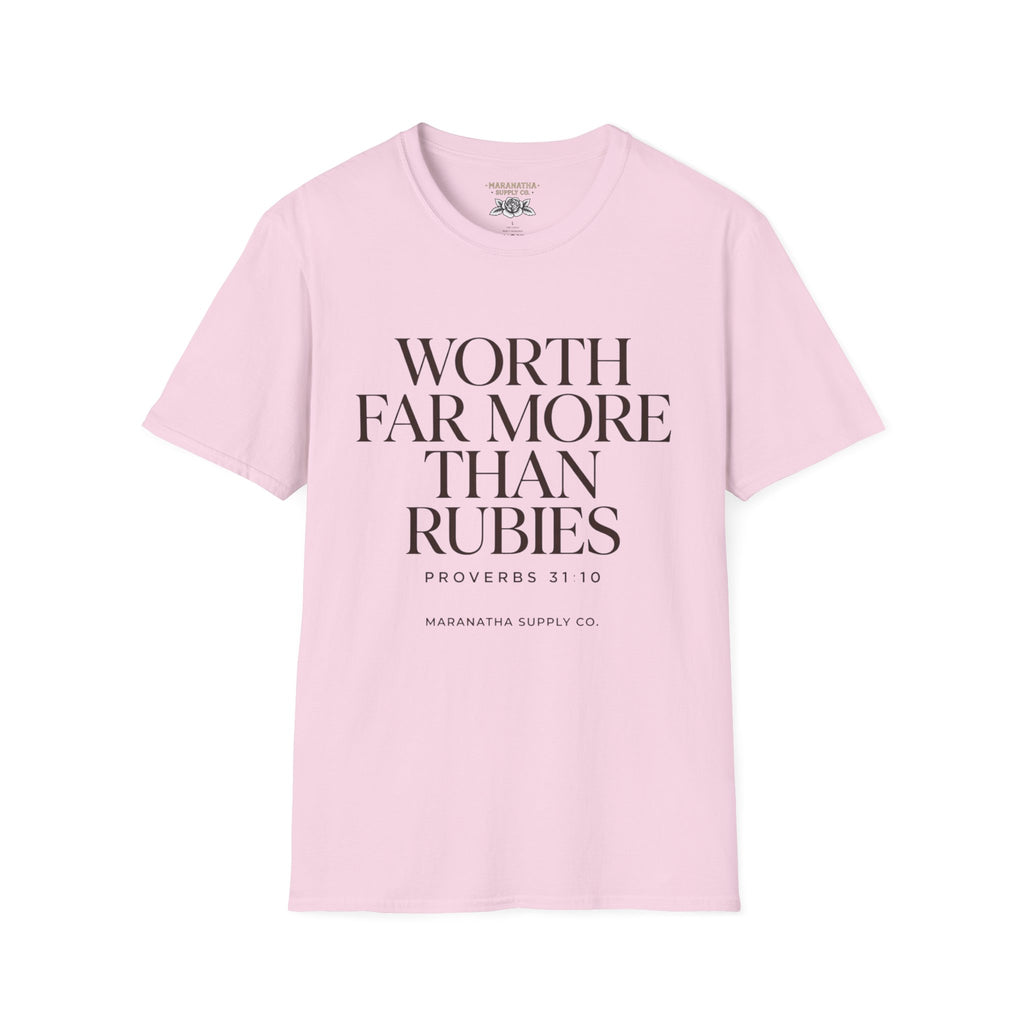 Worth far more than rubies